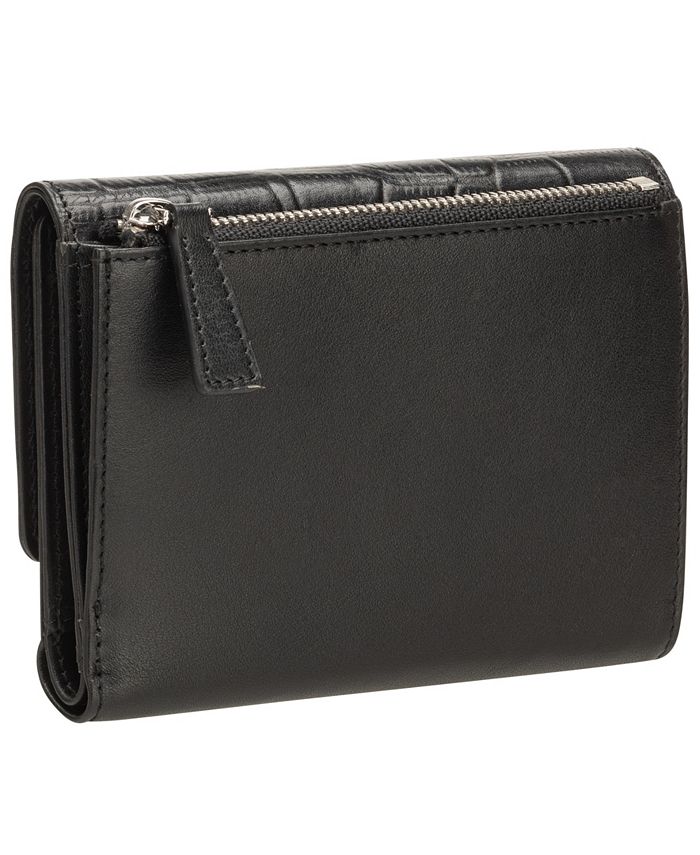 Mancini Women's Croco Collection RFID Secure Mini Clutch Wallet - Macy's