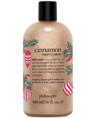Cinnamon Sugared Apples Shampoo, Shower Gel & Bubble Bath, 16 oz.