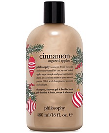 Cinnamon Sugared Apples Shampoo, Shower Gel & Bubble Bath, 16 oz.
