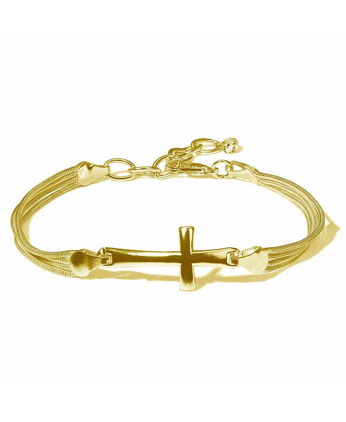 Cross bracelet macys sale