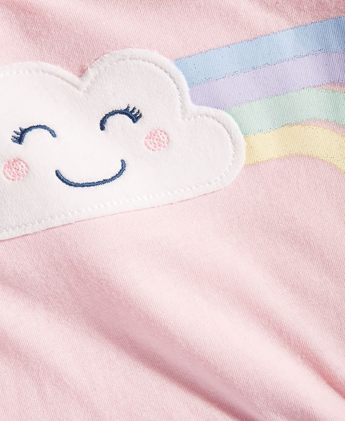 First Impressions Baby Girls Rainbow Shirt, Created for Macy's Macy's