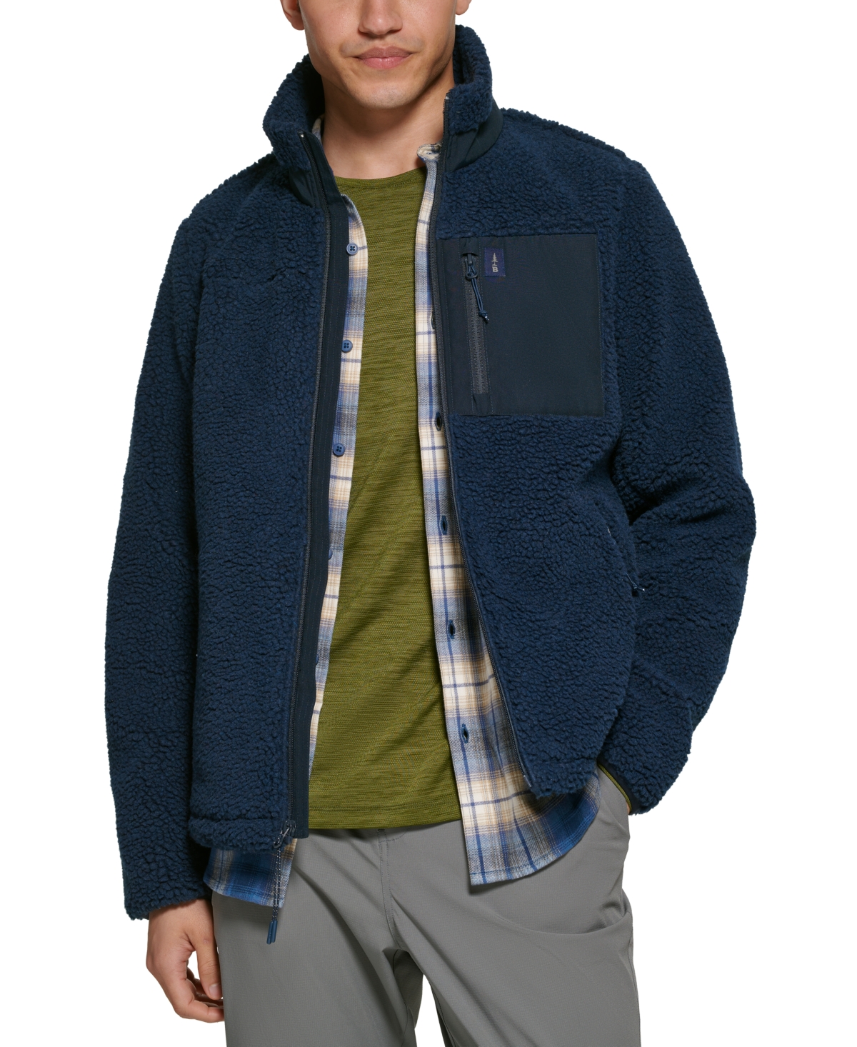 Bass Outdoor Men's Highline Trail Full-Zip Fleece Jacket
