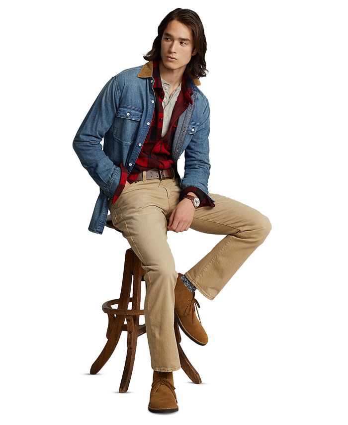 Polo Ralph Lauren Men's Hampton Stretch Relaxed Straight Jeans & Reviews -  Jeans - Men - Macy's