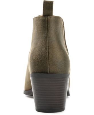 Women's Lola Cut Out Stacked Heel Dress Booties