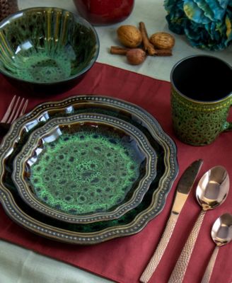 Magdalena 16 Pc. Dinnerware Set, Service for 4