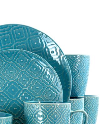 Sapphire 16 Pc. Dinnerware, Service for 4