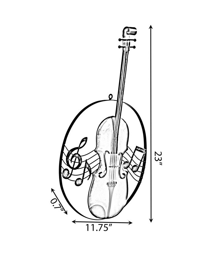 Vintiquewise Hanging Musical Note Wall Art Decor Sculpture Macy's