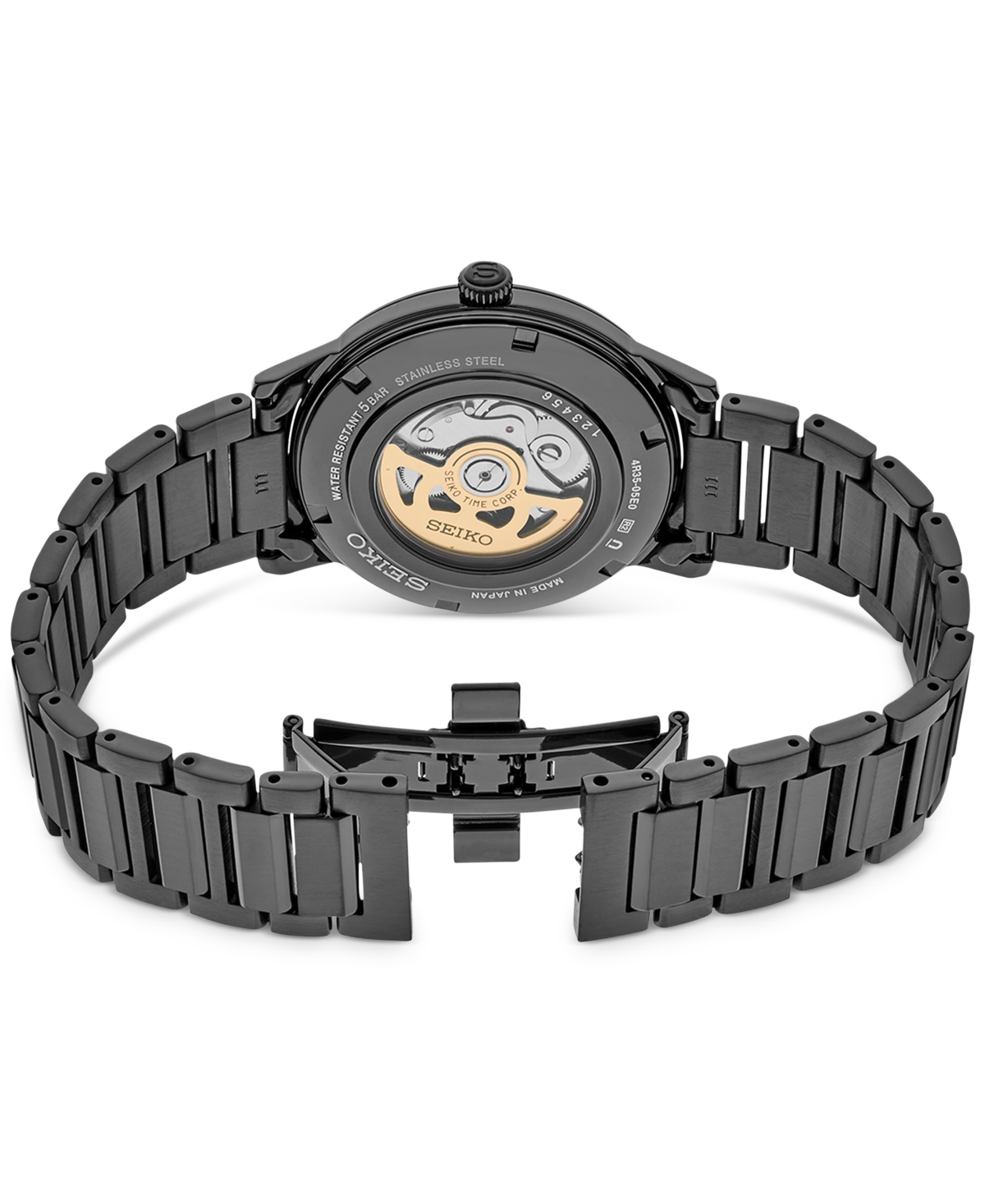 Seiko black ion finish discount