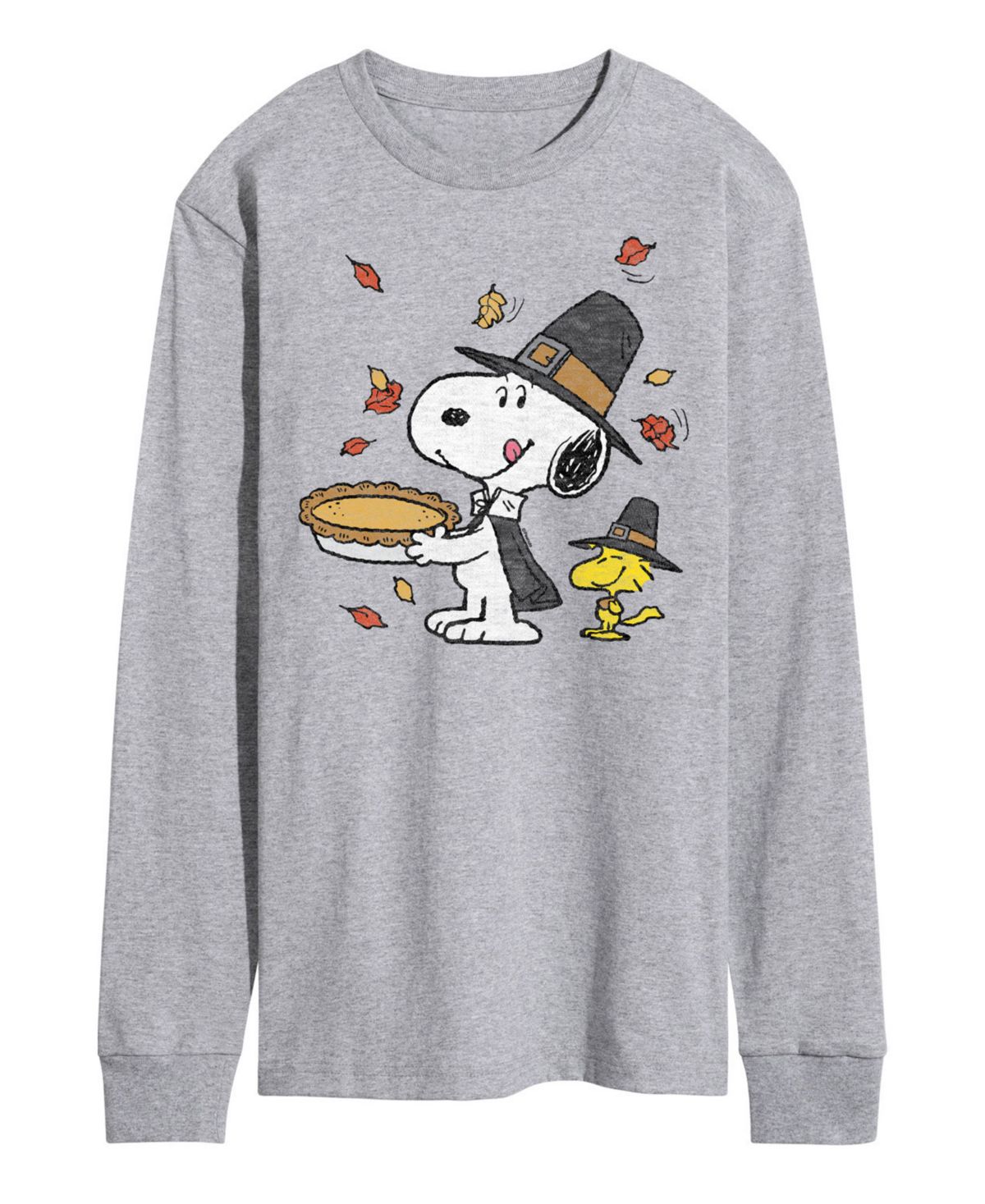 Мужская футболка с длинным рукавом Peanuts Pilgrim Snoopy от Peanuts