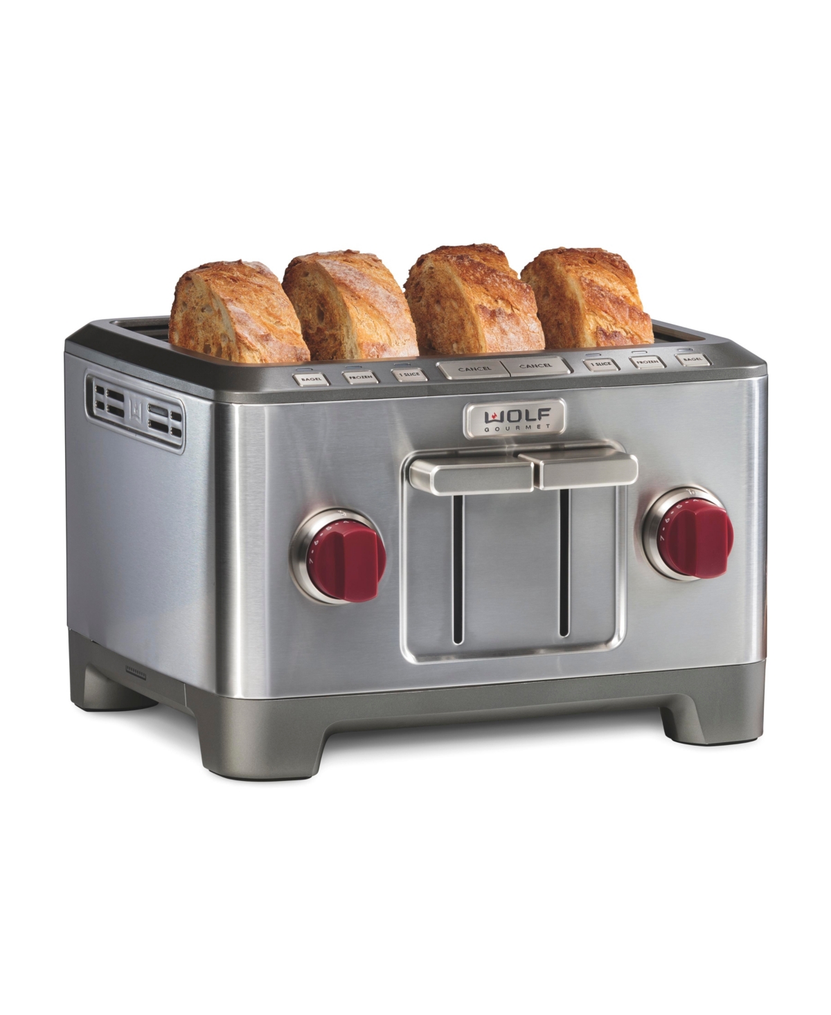 Wolf Gourmet Four-slice Toaster In Stainless Steel