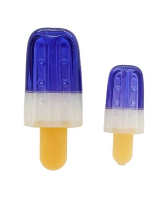 Unique Popsicle Freeze Dog Toy – 100% Recyclable Rubber Chew Toy for Soothing and Engaging Playtime – Large