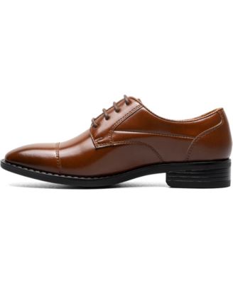 Little Boys Kallum Jr. Cap Toe Lace Up Shoes