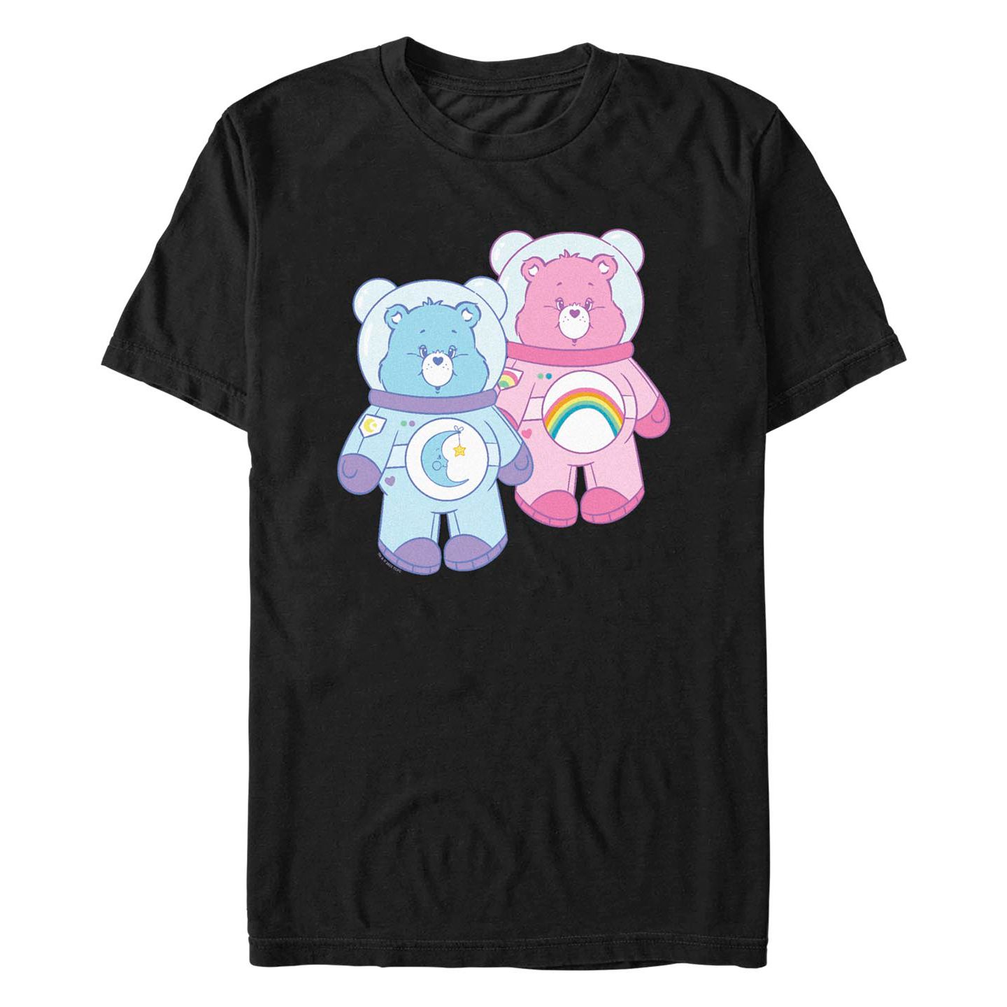 Мужская футболка Fifth Sun Care Bears Space Suits Short Sleeve, цвет: Чёрный — фото 1