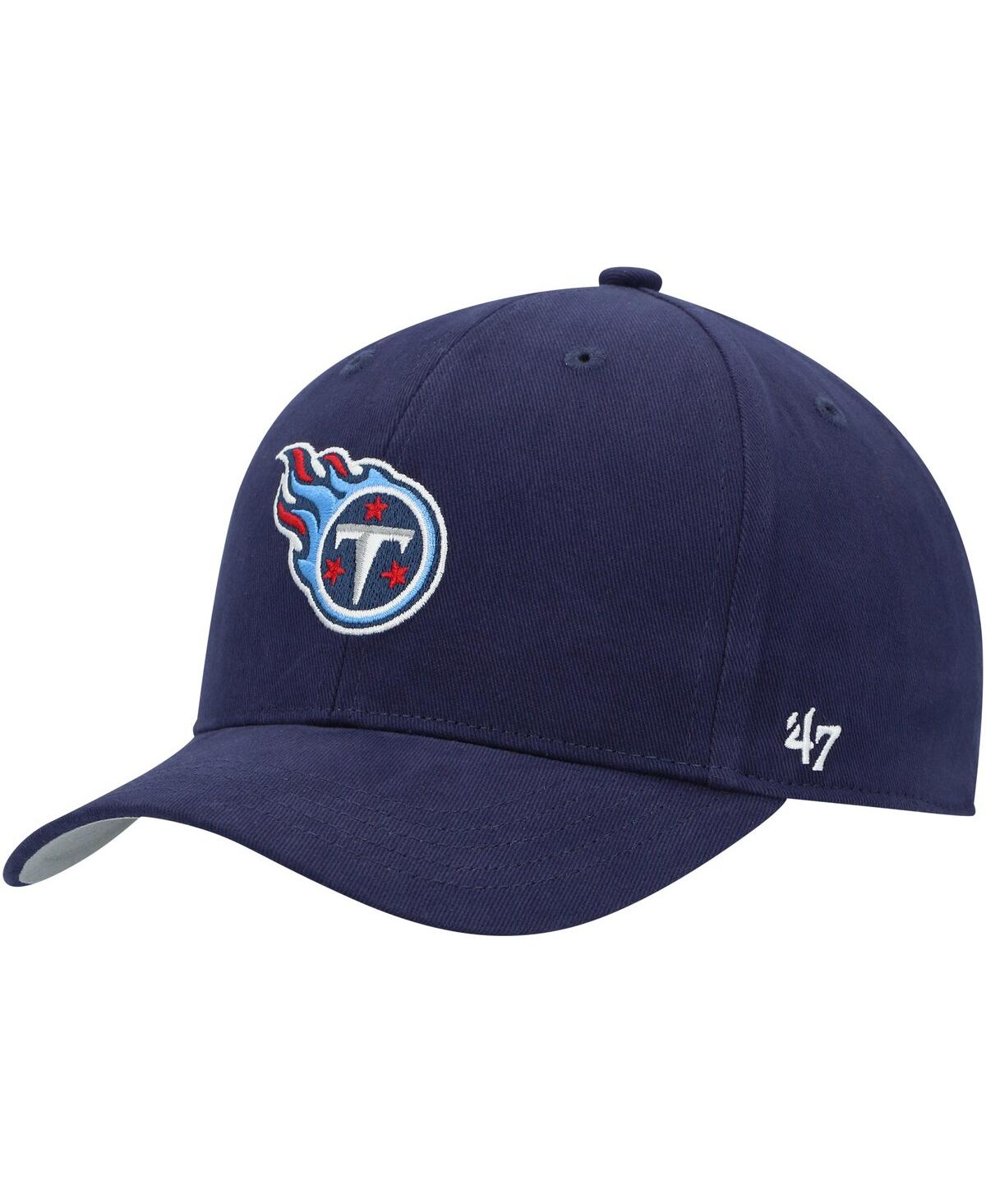 Shop 47 Brand Little Boys ' Navy Tennessee Titans Basic Mvp Adjustable Hat