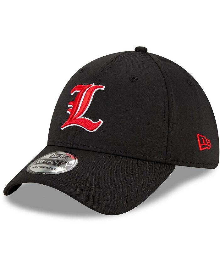 Louisville Cardinals New Era Campus Preferred 39THIRTY Flex Hat - Black