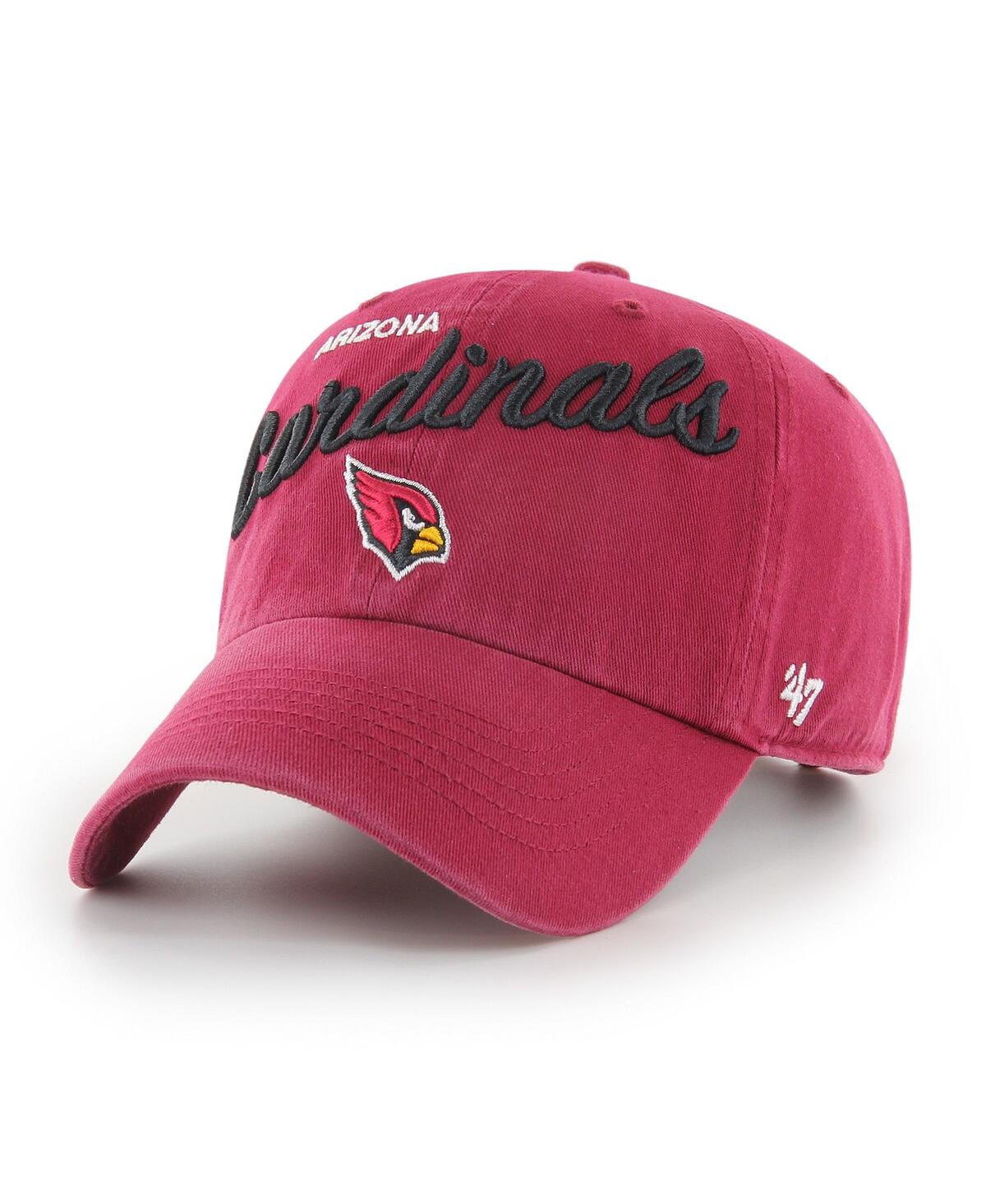 47 Brand Women's '47 Cardinal Arizona Cardinals Phoebe Clean Up Adjustable Hat