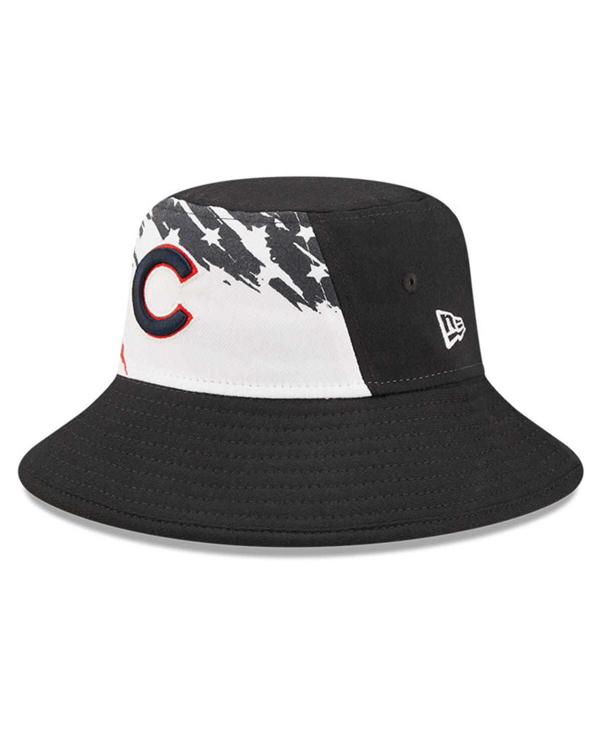 Shop New Era Men's  Navy Chicago Cubs 2022 4th Of July Bucket Hat
