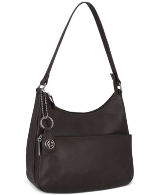 Nappa Leather Hobo Bag, Created for Macy's