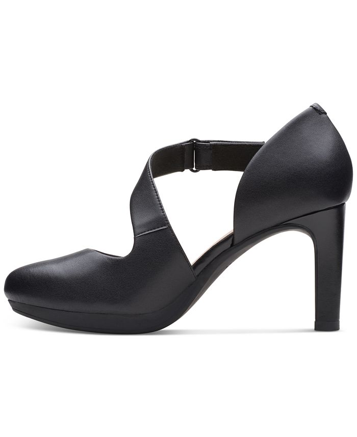 Clarks Women's Ambyr Glow Asymmetrical Comfort Pumps & Reviews - Heels & Pumps - Shoes - Macy's