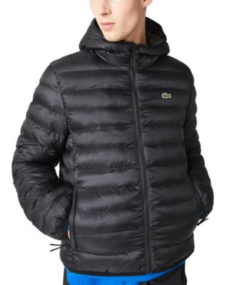 lacoste lightweight quilted jacket