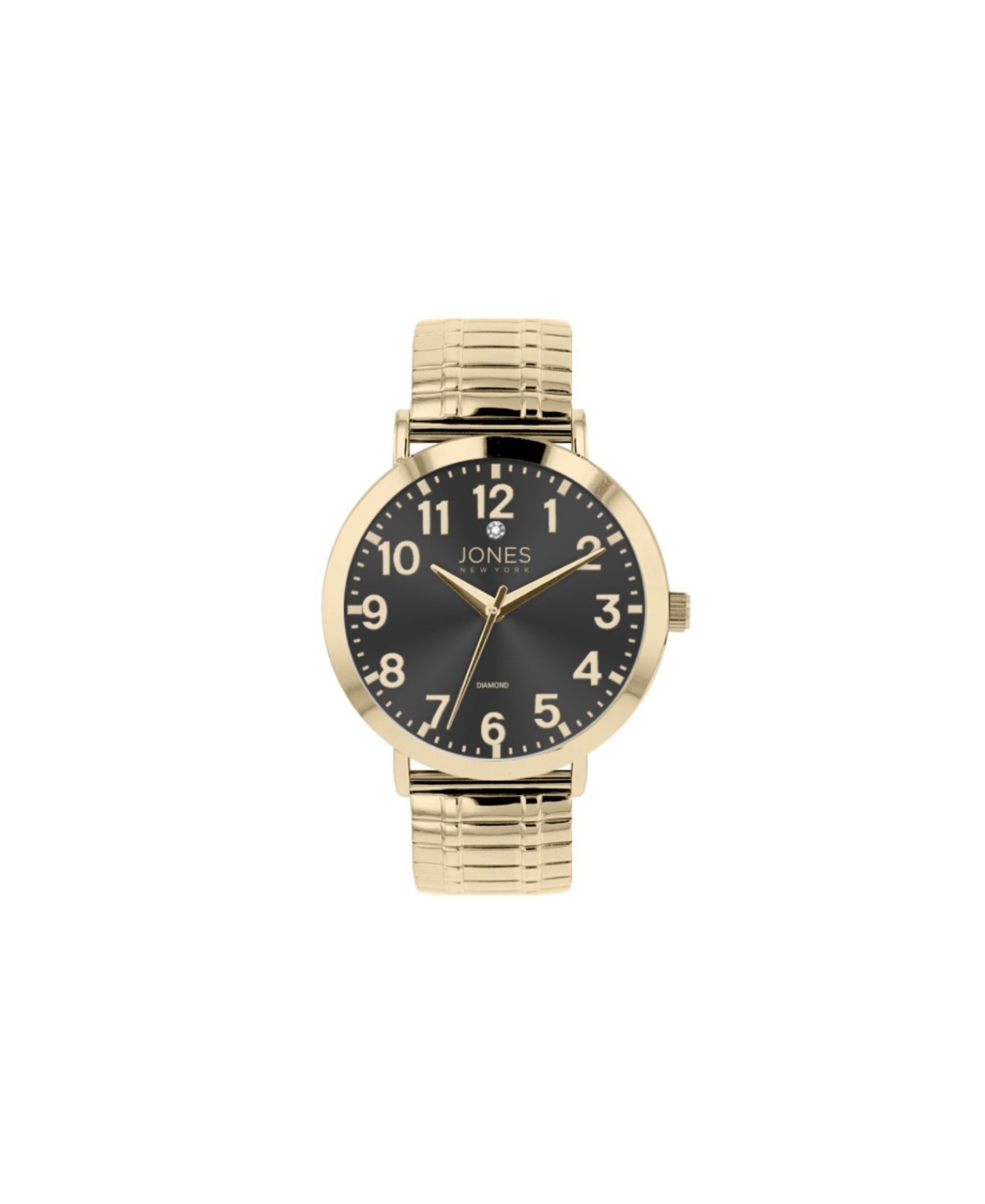 Jones New York Men's Shiny Gold-tone Metal Bracelet Watch 42mm In Gold Tone