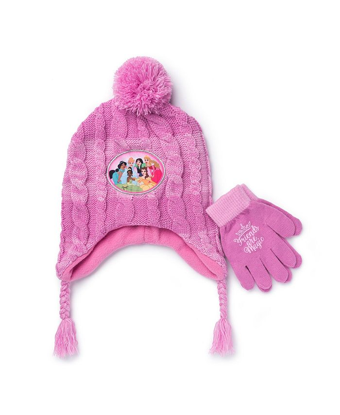 Berkshire Big Girls Character License Cold Weather Hat and Gloves, 2
