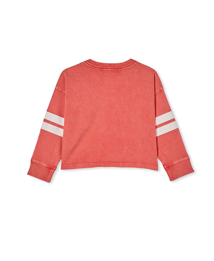 COTTON ON Toddler Girls Superman Cropped Long Sleeve Tee & Reviews