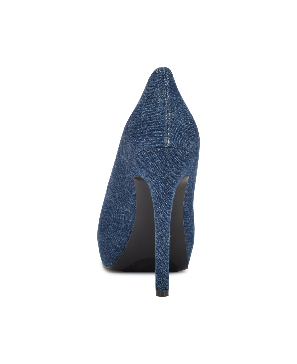 Nine West Women's Hilare Platform Dress Peep Toe Pumps In Blue