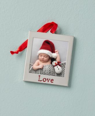 Love Photo Ornament