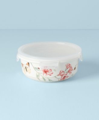 Butterfly Meadow Kitchen Round Store &amp; Serve