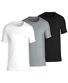 Men's 3-Pk. Classic Assorted Solid Color Crewneck T-Shirts