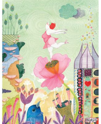 Jiggy Prima Ballerina, Michelle Carlos Decorative Artwork Puzzle Plus Puzzle Glue Kit by Jiggy Puzzles Set, 450 Pieces