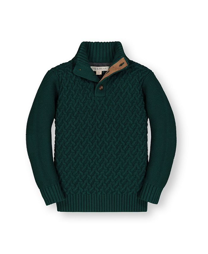 Hope & Henry Boys' Mock Neck Sweater, Infant Macy's
