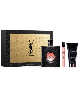 Yves Saint Laurent 3 Pc. Black Opium Eau de Parfum Gift Set Macy s