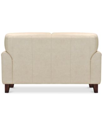 CLOSEOUT! Ashlinn 61" Tufted Pastel Leather Loveseat