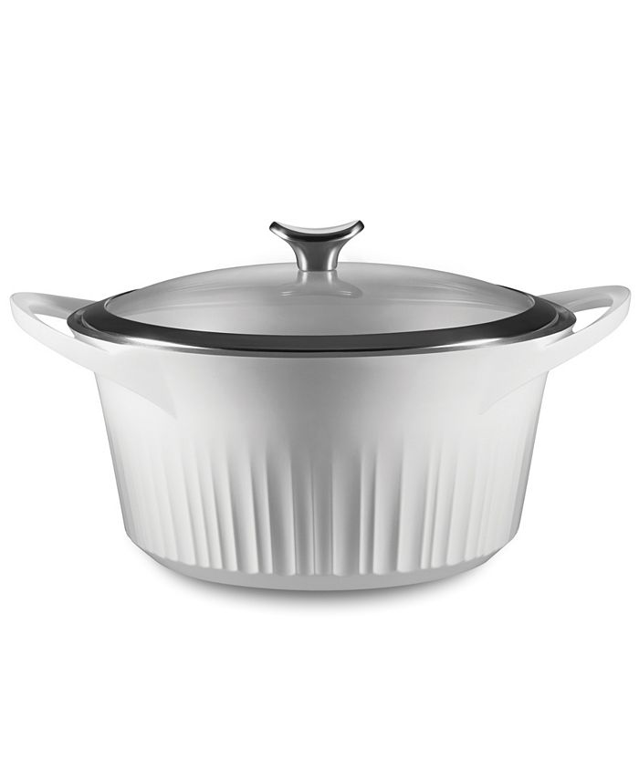 Corningware Cast Aluminum 5.5 Quart Dutch Oven with Lid Macy's