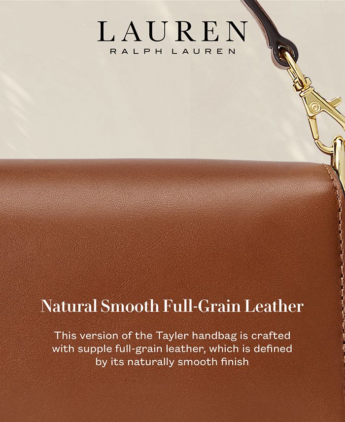 Lauren Ralph Lauren Nappa Leather Small Emmy Bucket Bag - Macy's