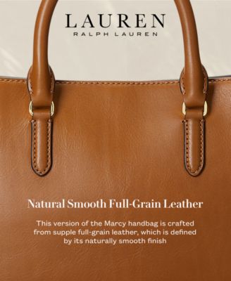 Leather Small Marcy Satchel Bag