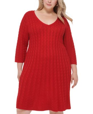 jessica howard cable knit sweater dress