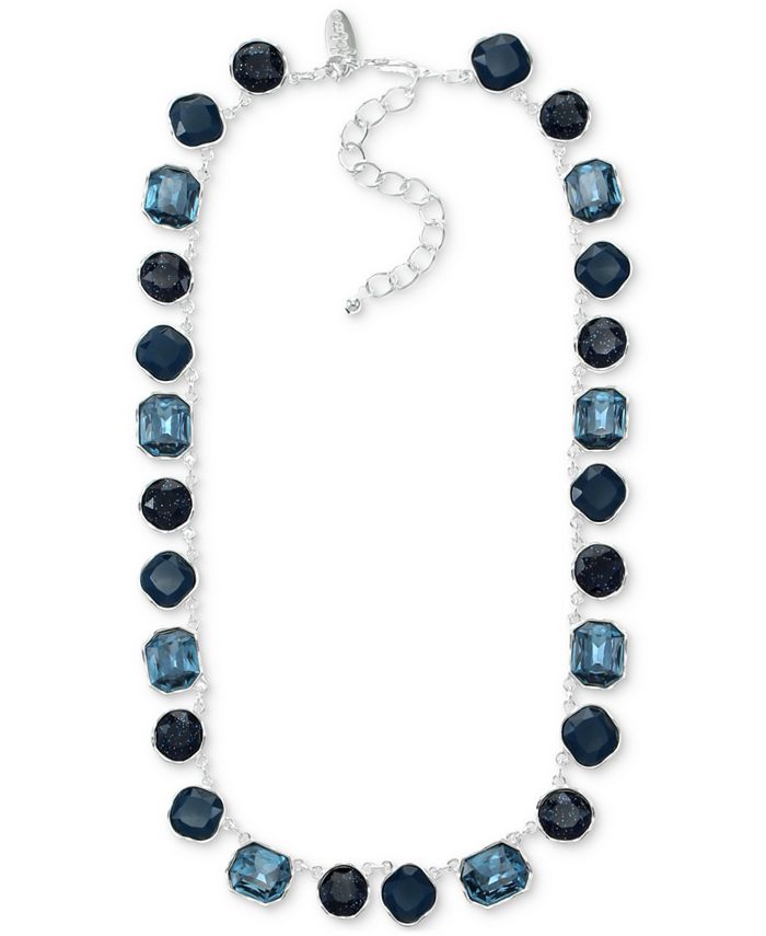 Style Co Color Stone All Around Statement Necklace 17