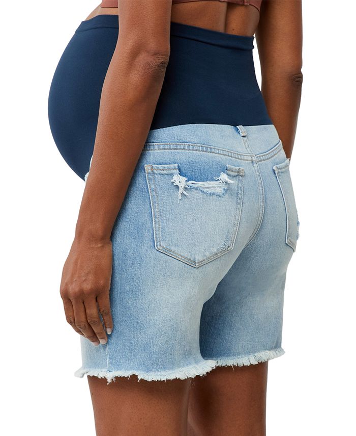 Joe's Jeans Lara Ripped Secret Fit Belly® Maternity Shorts & Reviews