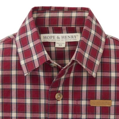 Baby Boys Poplin Button Down Shirt
