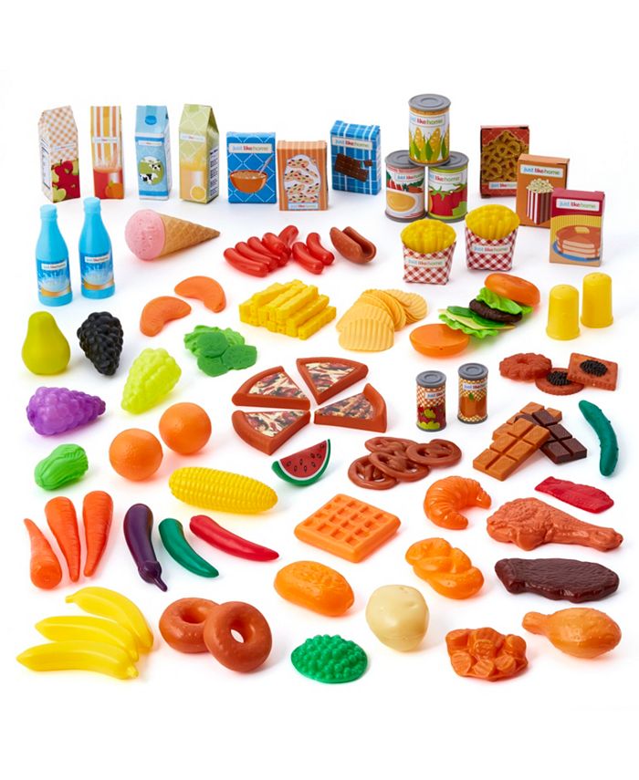 Just Like Home Deluxe Play food Set, Created for You by Toys R Us Macy's