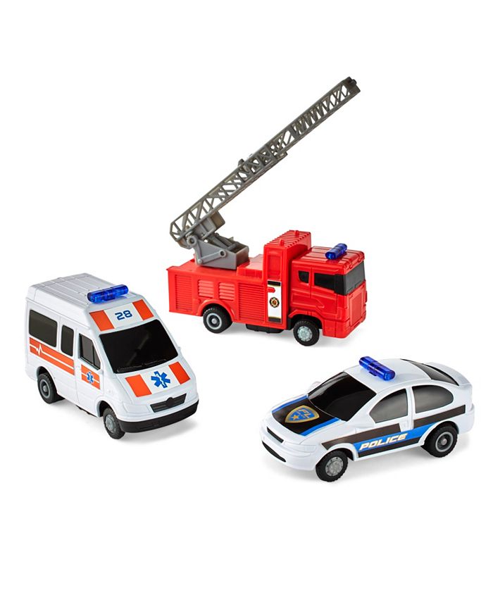 Fast Lane Rescue Center with Lights Sounds Set, Created for You by Toys ...