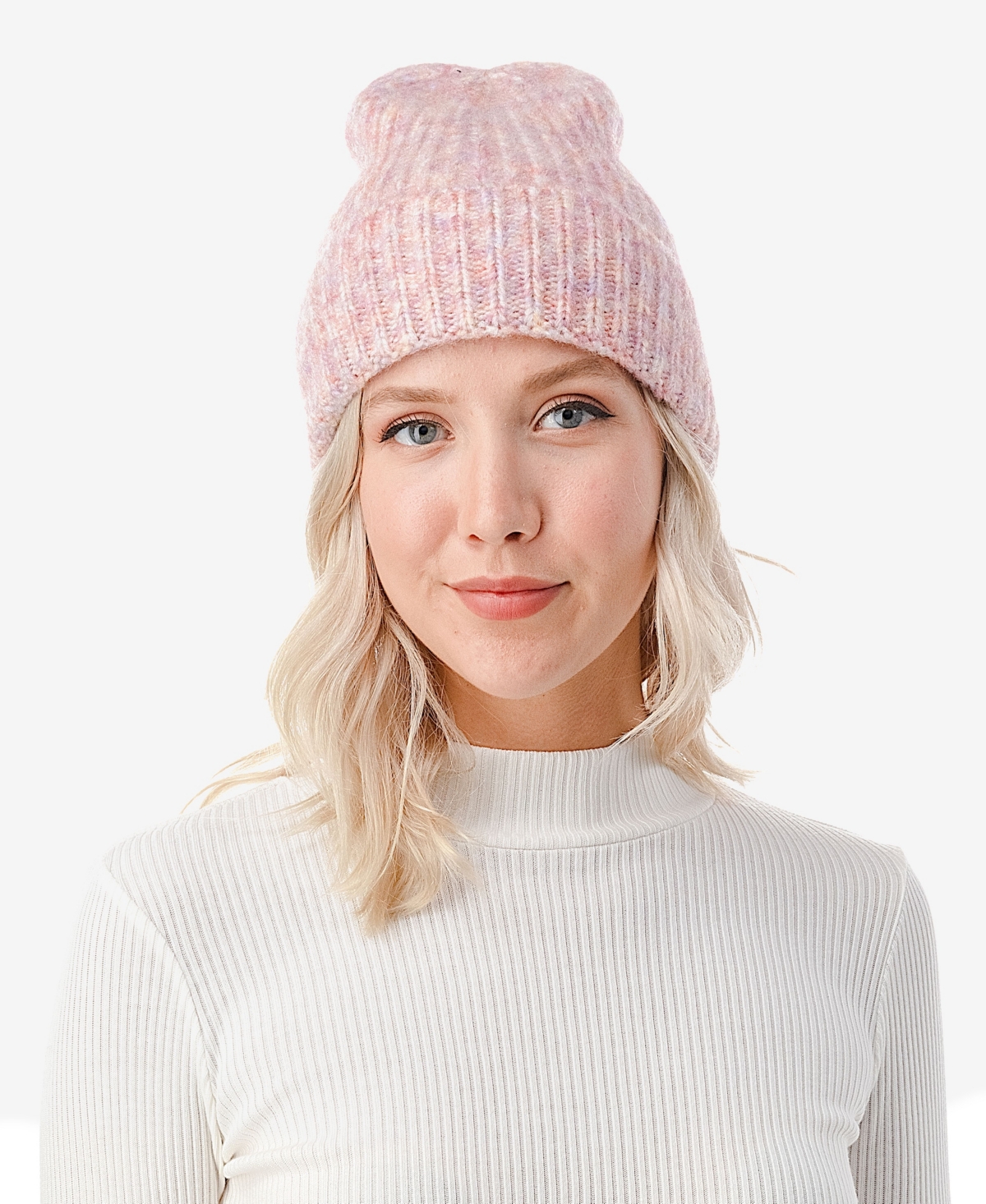 Marcus Adler Women's Stretch Ribbed Knit Cuff Beanie