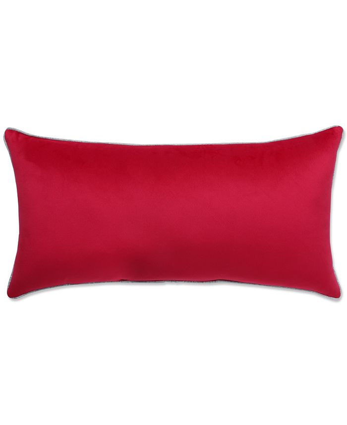 Pillow Perfect Merry Christmas Decorative Pillow, 13" x 25" Macy's