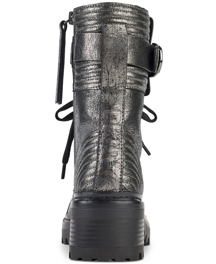 dkny basia combat boot