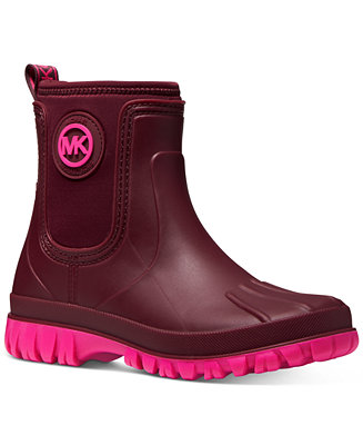 Michael Kors Women's Tucker Pull-On Rain Booties & Reviews - Boots - Shoes - Macy's