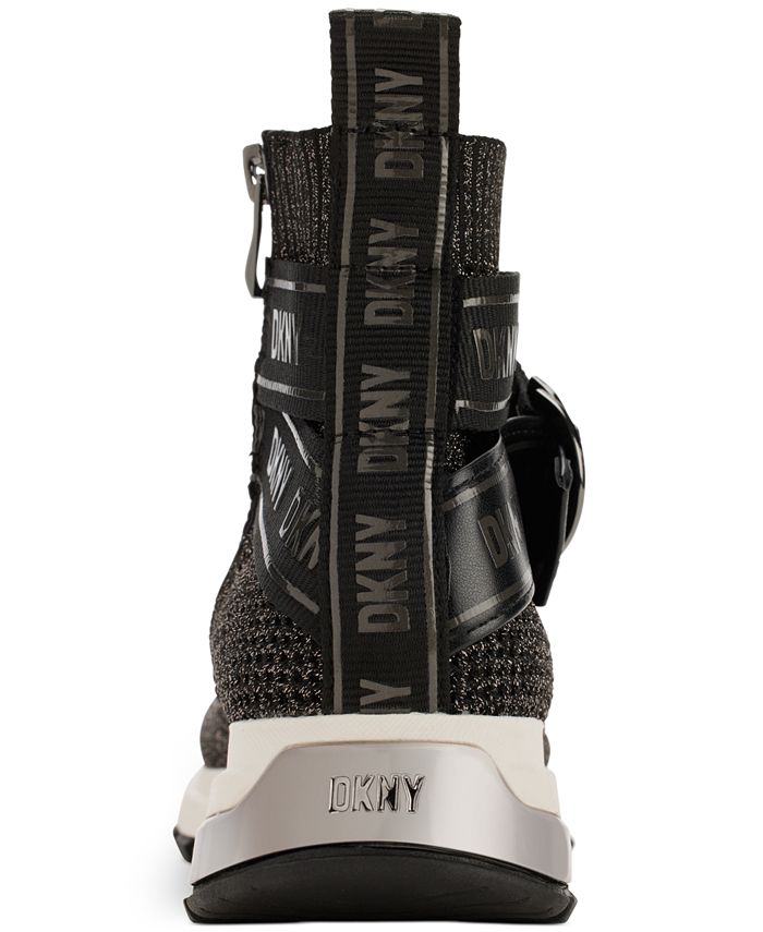 DKNY Women's Miley Stretch Slip-On Sock Sneakers - Macy's