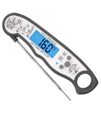 Instant Read Food Thermometer - Waterproof Digital Meat Thermometer